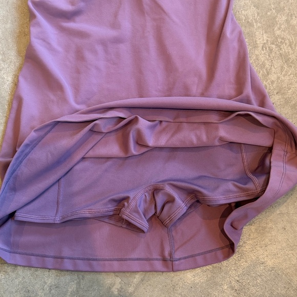 ALO Yoga Lavender Crossback Athletic Dress - Picture 4 of 6
